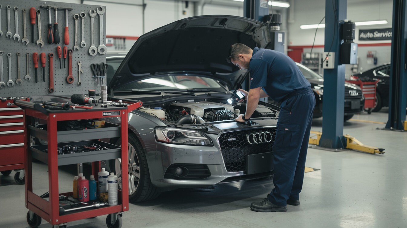 car engine inspection