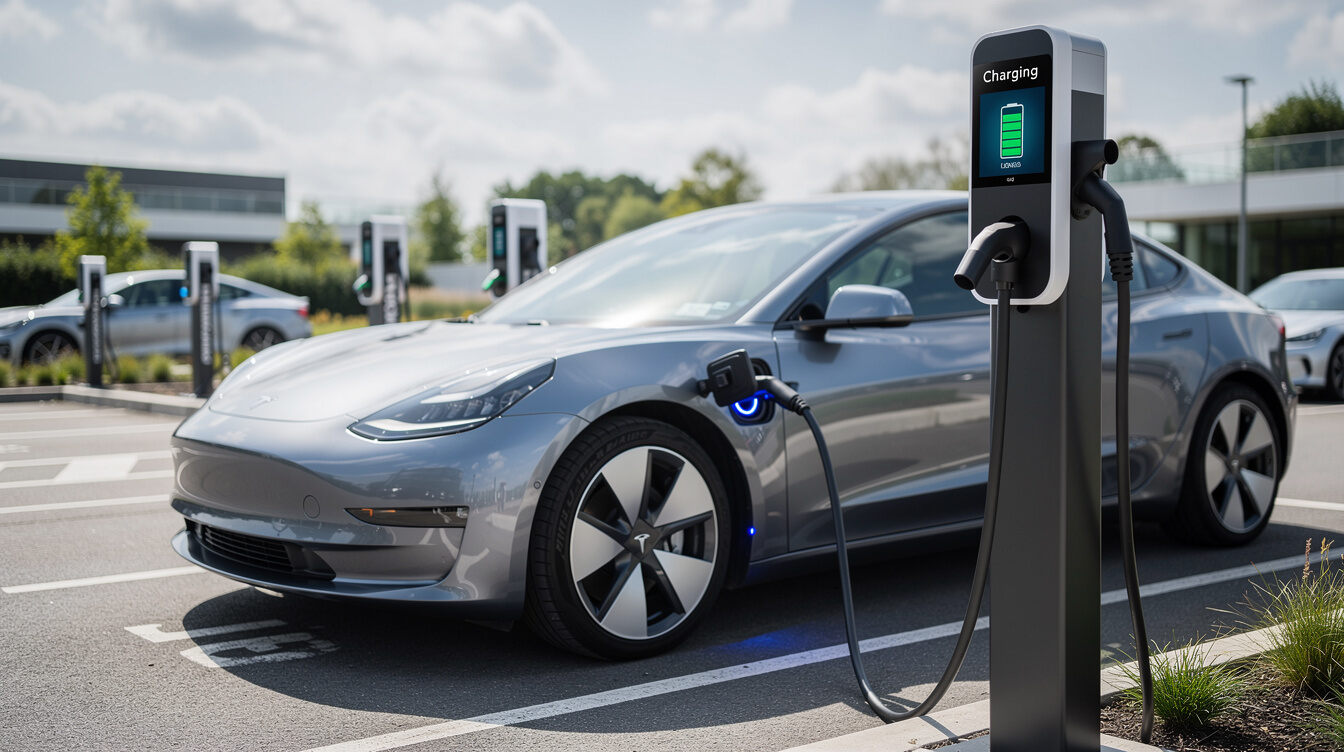 electric car charging station